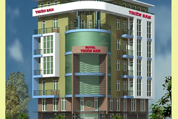CÔNG TRÌNH SIÊU THỊ & KHÁCH SẠN THIÊN BAN