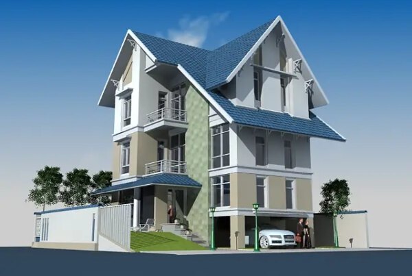 BIỆT THỰ 3 TẦNG – HIỆN ĐẠI